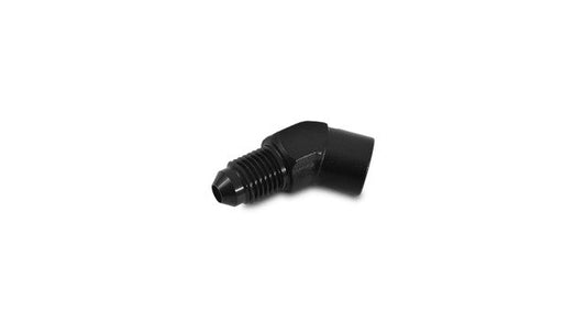 Vibrant 45 Degree Swivel Adapter Fitting, -4AN Female to -4AN Male - 10771